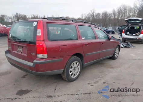 2003 Volvo V70 2.4 из США, поврежденный, VIN YV1SW61T032329657